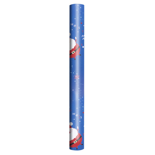 Christmas Wrapping Paper Santa Pattern Single-Sided 5 pcs 2