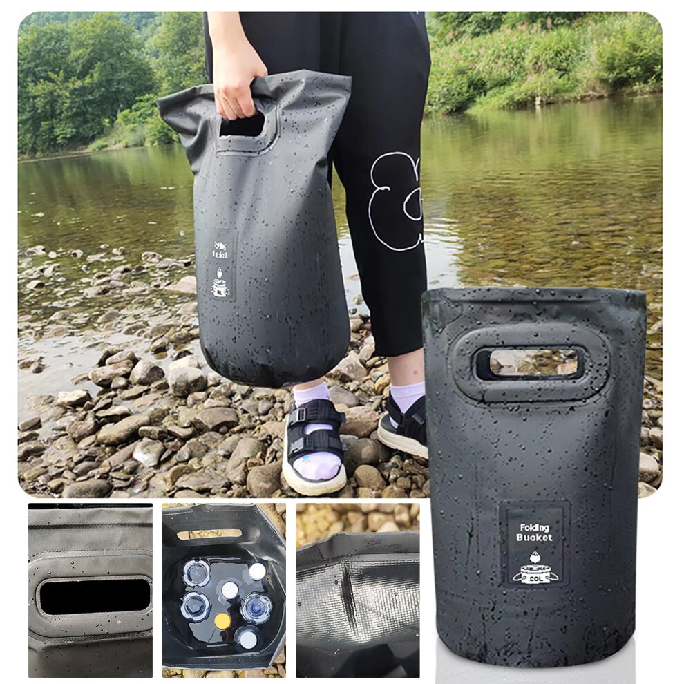 Folding Outdoor Bucket For Fishing And Car Wash 971050051680