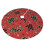 Christmas Tree Skirt Plaid 36 Inch Thick Rustic Holiday 2
