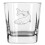 Verre à whisky à base carrée 35 cl 1