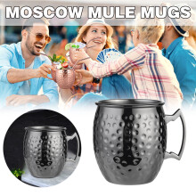Stainless Steel Beer Cup for Home and Travel 12 oz