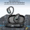 Jacenvly Wireless Gaming Headset with Bone Conduction Black 5