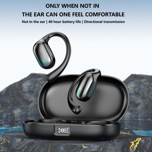 Wireless Bluetooth Earphones with Bone Conduction and Noise 1