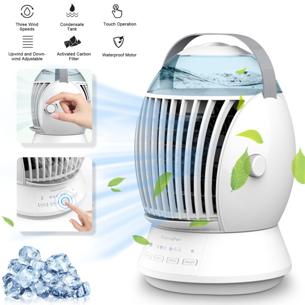 Portable Mini Air Conditioner Usb-Powered Evaporative 971050050003