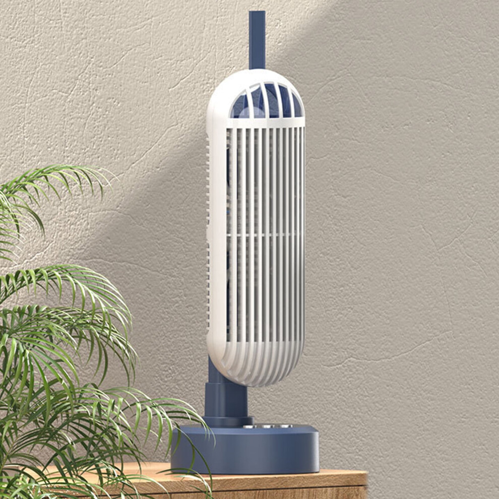 Ozmmyan Dual-Head Tower Fan Usb Rechargeable 360 Rotating 971050050157