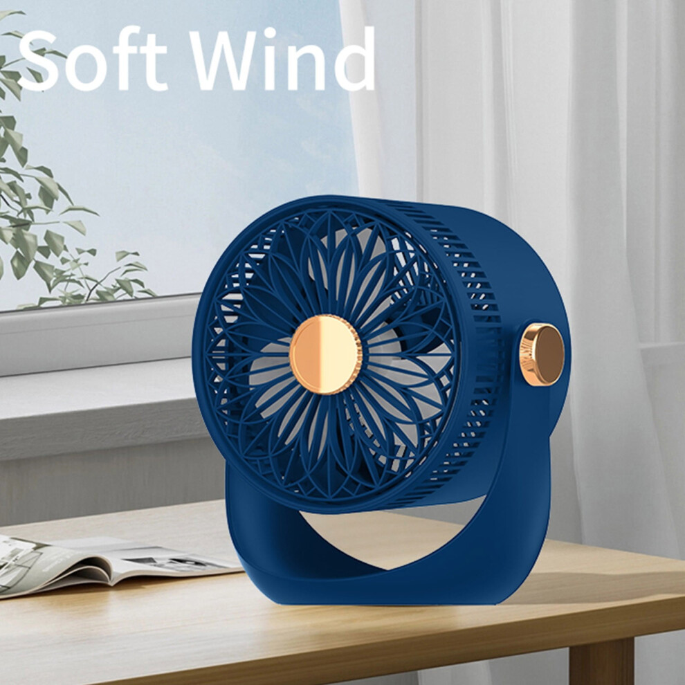 Ozmmyan Mini Usb Fan With Night Light And 360 Rotation 971050050300