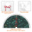 Christmas Tree Skirt 48 Inch Rustic Holiday Decor 6