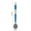 Toilet Brush Blue Ergonomic Long Handle 360 Reach 3
