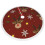Christmas Tree Skirt 48 Inch Rustic Holiday Decor 3