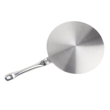 Placa difusora de calor de acero inoxidable de 22 cm, compatible con cocinas de gas, eléctricas y de inducción, accesorio de cocina para el hogar.