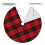 Christmas Tree Skirt Plaid 36 Inch 4