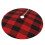 Christmas Tree Skirt Plaid 36 Inch 2