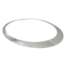 Anillo Embellecedor de Faro Cromado Delantero Derecho 51137149905 para Cooper R56/55/57/58/59 07-15 Cubierta de Anillo de Ceja Cromada
