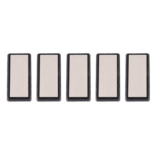5X 600 1200 Double-Side Sharpener Diamond Whetstone Knife Sharpening Stone Kitchen Grit Chef Knife Grinding Tool