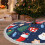Christmas Tree Skirt 48 Inch Rustic Holiday Decor 8