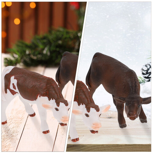 Animal Model Statue Farm Animals Set 5 Pieces 2