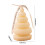 Qocolhg Christmas Tree Candles Holiday Decor 6 Pack 3