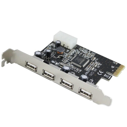 ΚΑΡΤΑ FOR4Ports USB2.0PCIE HUB Κάρτα επέκτασης USB Renesas USB2.0PCI