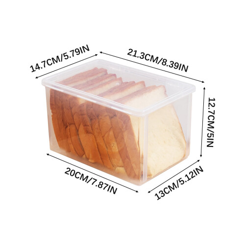 Airtight Bread Storage Container BPA-Free 1-pack 2