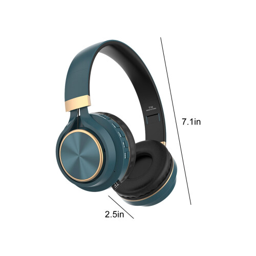 Ακουστικά Bluetooth Quinlirra με καλώδιο, δυνατά μπάσα, μείωση θορύβου, HIFI, μεγάλη διάρκεια 2