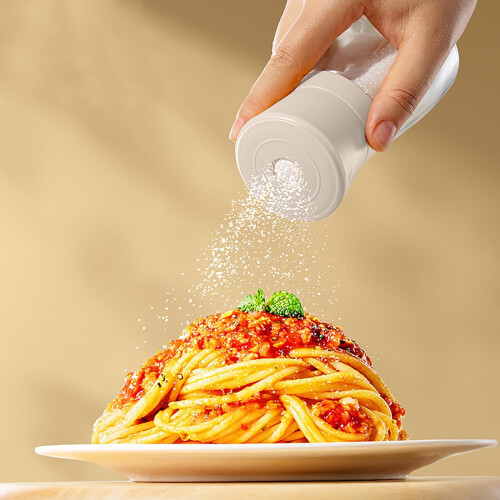 Glass Salt and Pepper Shaker with Adjustable Grinder 1