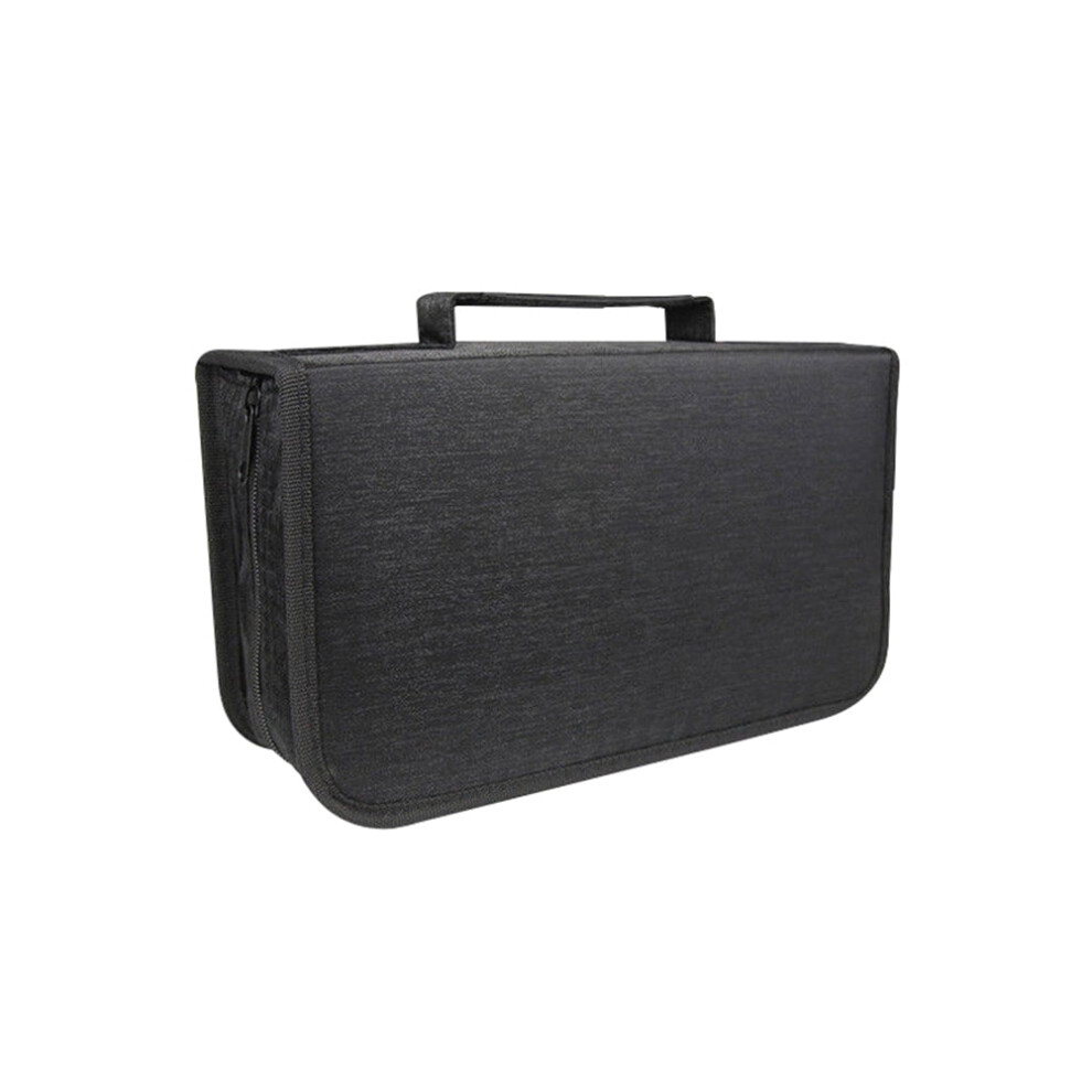 Dvd Cd Holder Wallet With Zipper For 128 Discs 972745902904