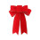 Red Wreath Bow Outdoor Decor 6 Pack 6