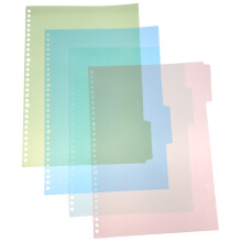 Leifggao4Sets A4Binder Przekładka do notatnika Zakładka do notatnika Przekładka do indeksu do notatnika Zakładka do stron
