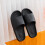 Wioihee Floopi women's thong sandals black size 10 4