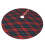 Christmas Tree Skirt Plaid 48 Inch Thick Rustic Holiday 2