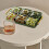 Nut and Candy Serving Tray with Divided Bowls and Lid 5