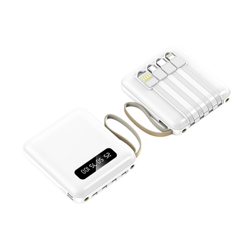 Portable Charger 10000Mah With Built-In Cables 4 Output 3 900881772273