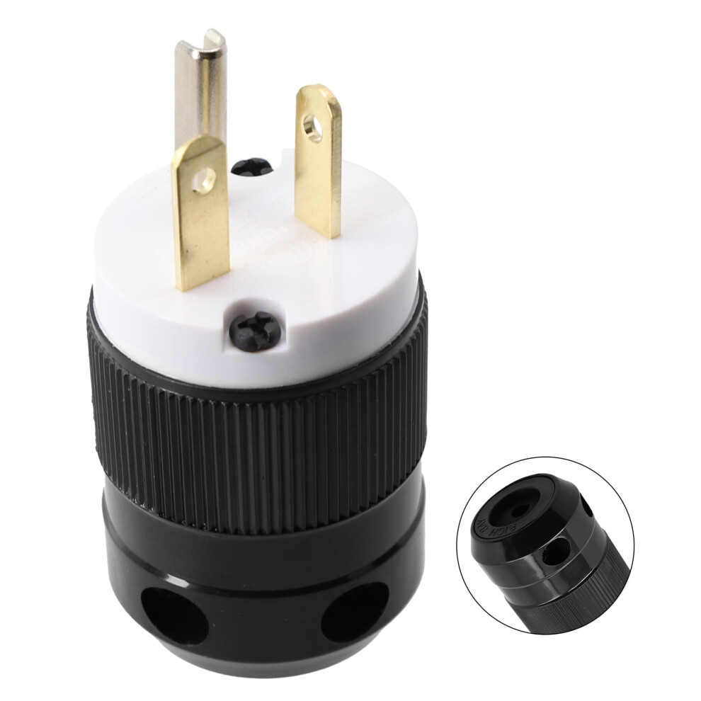 Leke Nema 5-20P 125V 20A Straight Blade Male Plug 972745908180