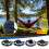 Midsumdr Hammock Straps Polyester 2 pcs 2 m 2