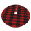 Christmas Tree Skirt Plaid 36 Inch 3