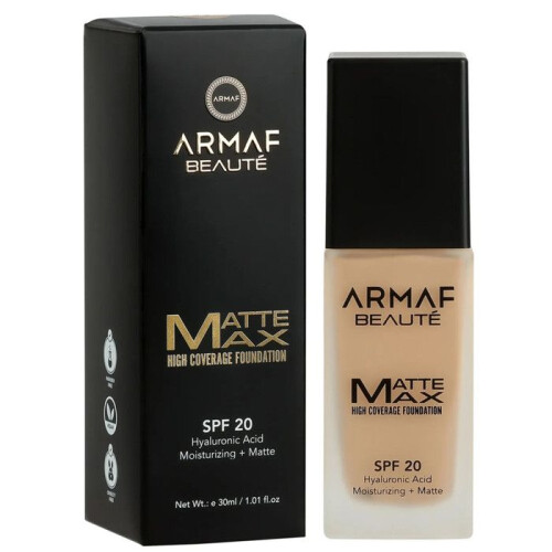 Armaf Armaf - Matte Max Foundation High Coverage SPF 20 - 10 Maple