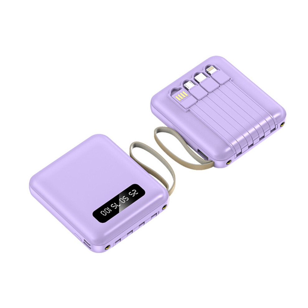 Portable Charger 10000Mah With Built-In Cables 4 Output 3 900881771818
