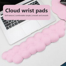 Podkładka pod nadgarstek Lifetechs Cloud Mouse, ergonomiczna podpórka pod nadgarstek do klawiatury, łagodząca ból, miękka, antypoślizgowa