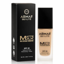 Armaf - Matte Max Foundation Hoge Dekking SPF 20 - 09 Tan