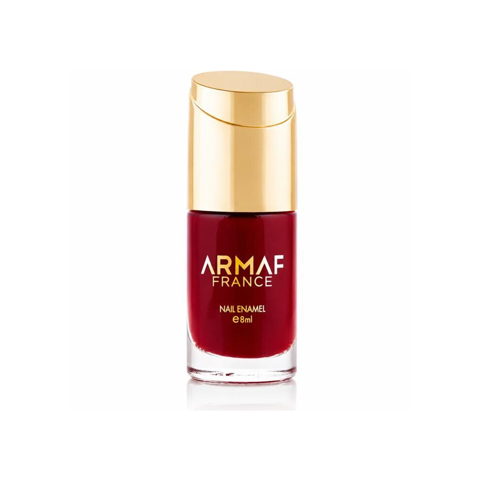 Armaf Nail Polish - Nail Enamel - 44 Ruby On Rails - 8 Ml - Long-Lasting