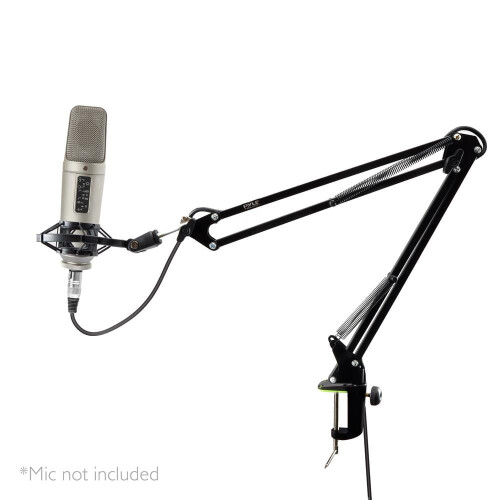 Pyle PMKSH01 Suspension Microphone Boom Stand with Shock