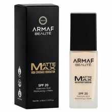 Armaf - Mattierende Foundation Max Hohe Deckkraft SPF 20 - 05 Warm Beige