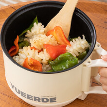 Konghyp Mini Rice Cooker Electric Hot Pot 1.2L