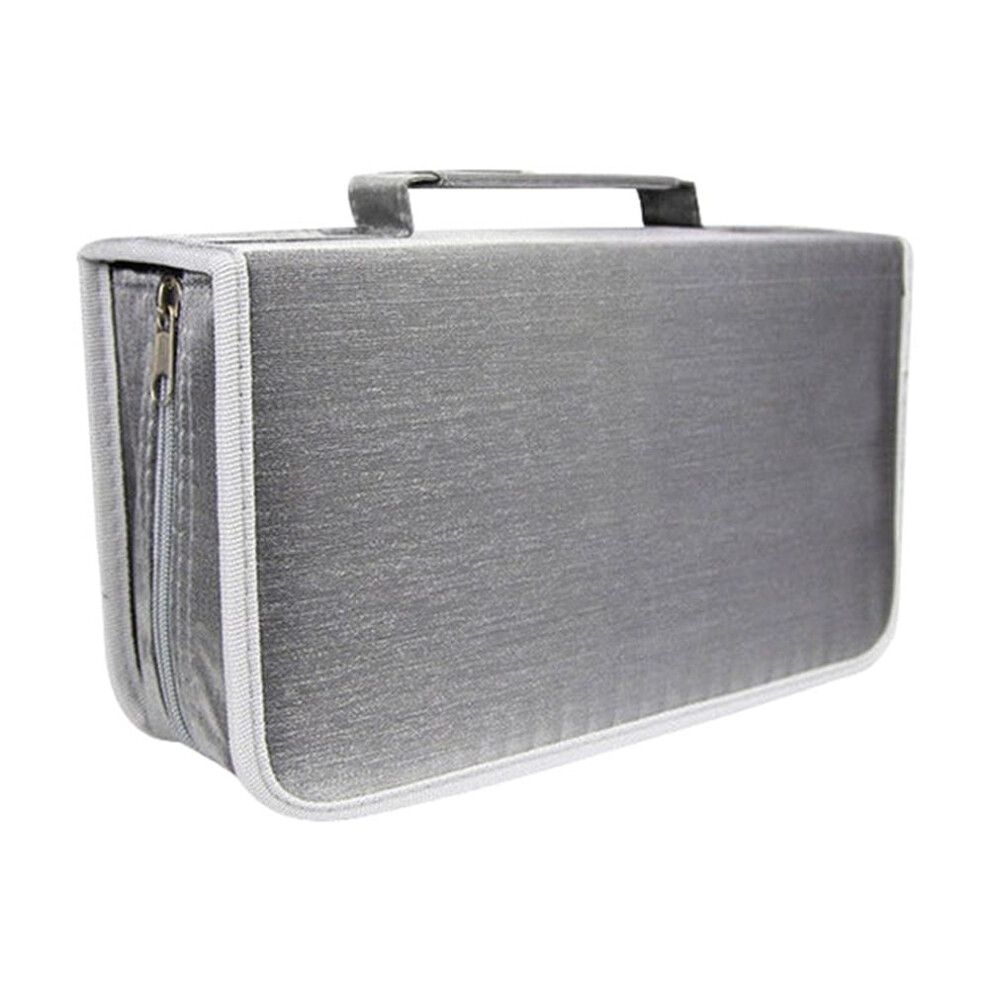 Lifetechs Dvd Cd Holder With Zipper 128 Discs 972745902881