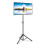 Pyle TV tripod stand black adjustable height foldable 1