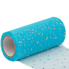 Rollo de tela Miyuadkai en liquidación, cinta de malla para envolver regalos, decorar cajas, manualidades festivas y papelería - 15 cm de ancho