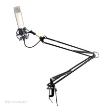Pyle PMKSH04 scissor mic stand with adjustable arm and