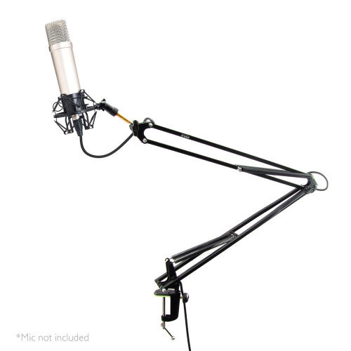 Pyle PMKSH04 scissor mic stand with adjustable arm and