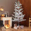 Ktaxon pine Christmas tree pre-lit 4 ft 325 warm white 1
