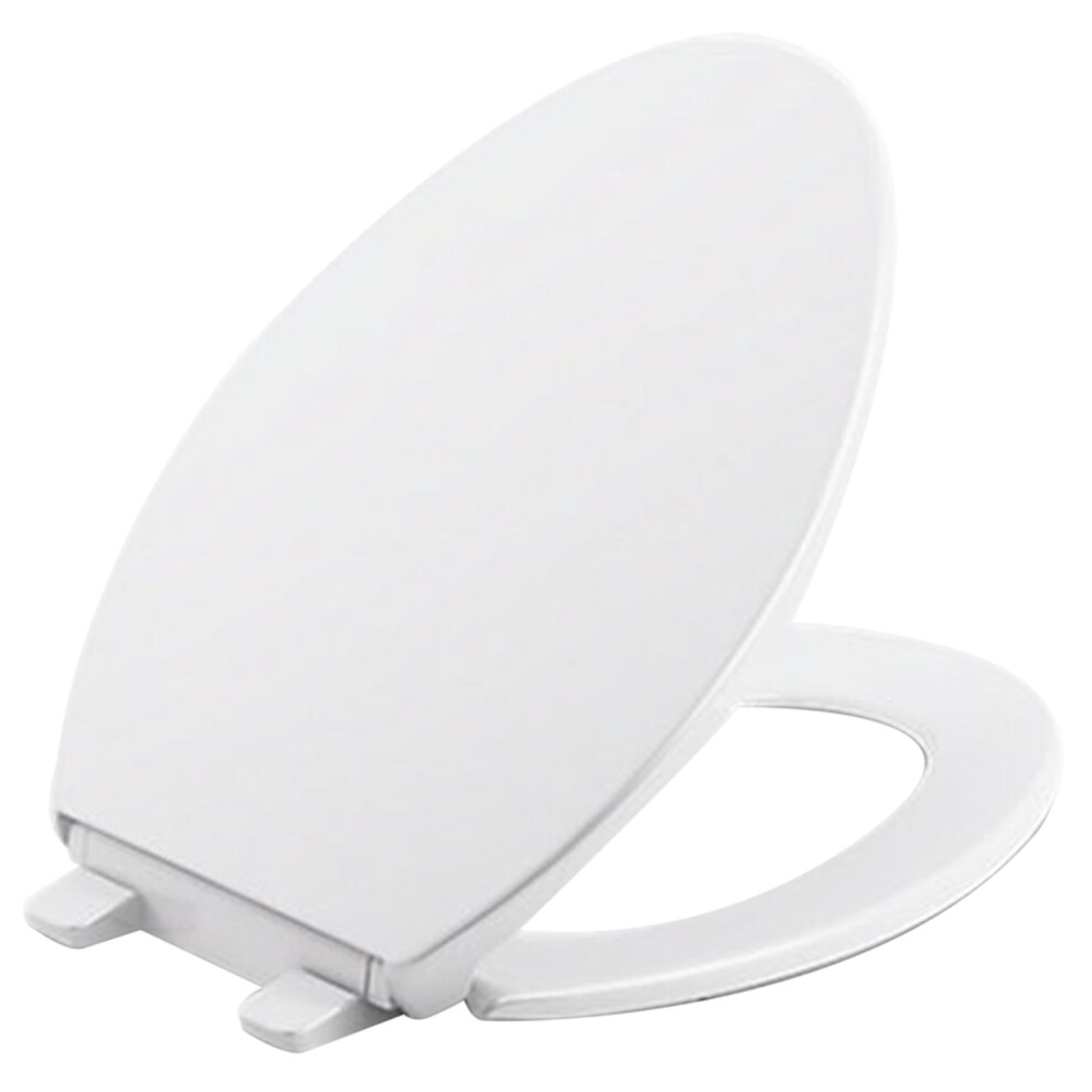 Kohler Brevia Slow-Close Elongated White Toilet Seat 972745915928